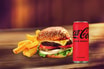 Plain 4oz Steak Burger & Chips